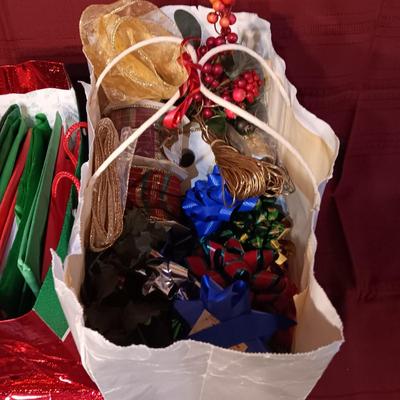 TISSUE PAPER, RIBBON, BOWS AND MORE