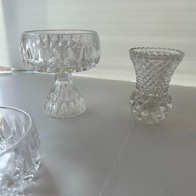 Large Lot of Cut Glass