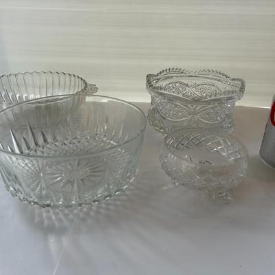 Large Lot of Cut Glass