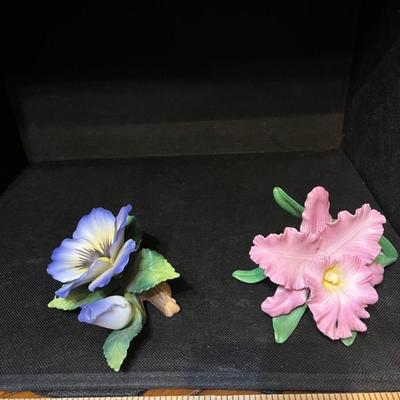 Porcelain flowers