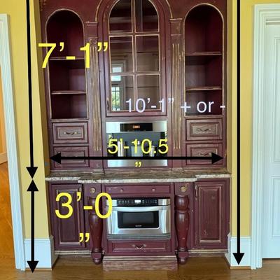 613 Fabulous Custom Kitchen Serving Cabinet Serving Station