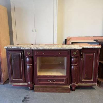 613 Fabulous Custom Kitchen Serving Cabinet Serving Station