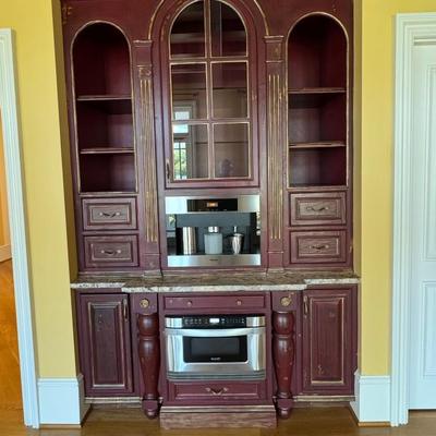 613 Fabulous Custom Kitchen Serving Cabinet Serving Station