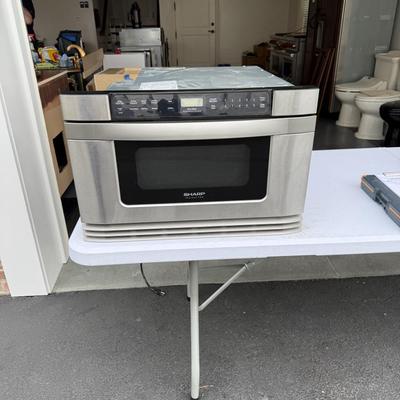 614 Sharp Insight Pro KB6014 24” Microwave Drawer