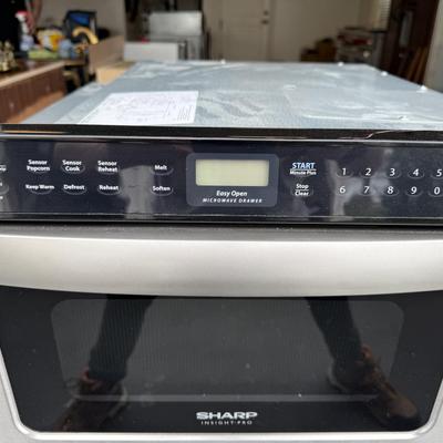 614 Sharp Insight Pro KB6014 24” Microwave Drawer