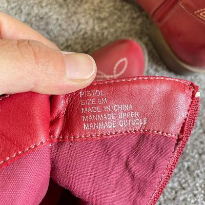 Three Pairs of Cowboy Boots by Texas Brand Boots & More (GB1-BM)