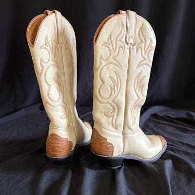 Three Pairs of Cowboy Boots by Texas Brand Boots & More (GB1-BM)