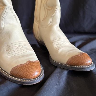 Three Pairs of Cowboy Boots by Texas Brand Boots & More (GB1-BM)