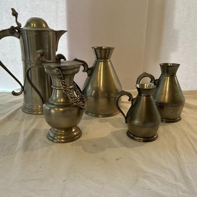 Lot of Pewter