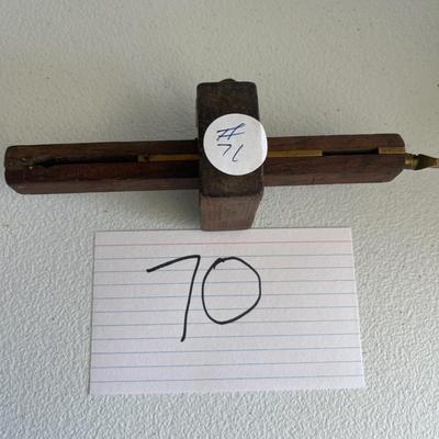 Walnut scribe