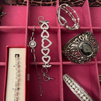 Silver bracelet bundle