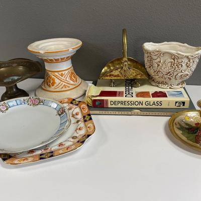 Vintage books and decor