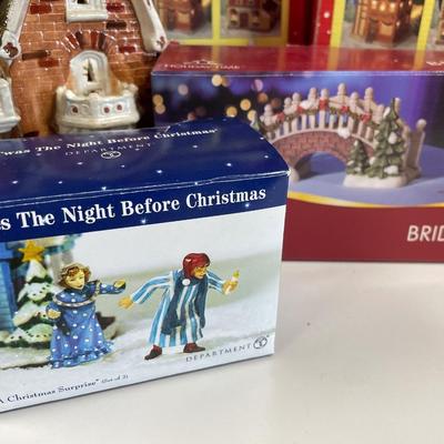 Christmas village houses and more