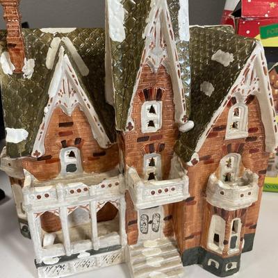 Christmas village houses and more