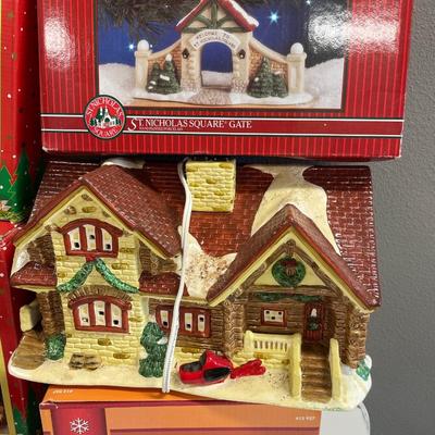 Christmas village houses and more