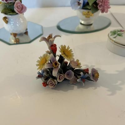 Porcelain Floral Decor