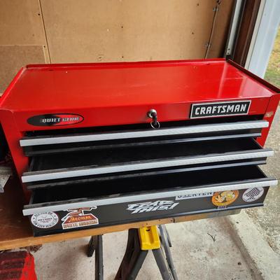 Sears Craftsman 3 Drawer Tool Chest w Key
