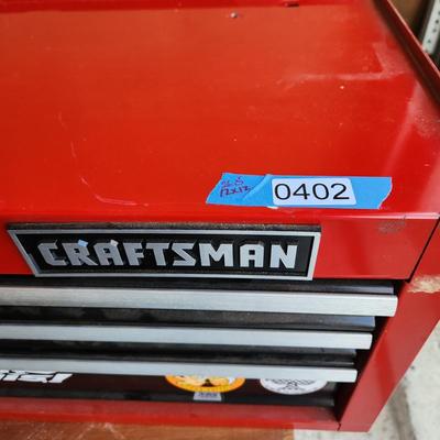 Sears Craftsman 3 Drawer Tool Chest w Key