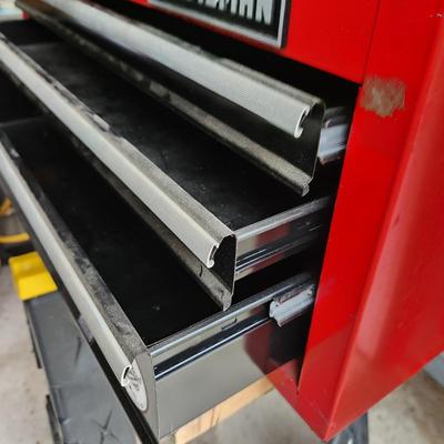 Sears Craftsman 3 Drawer Tool Chest w Key
