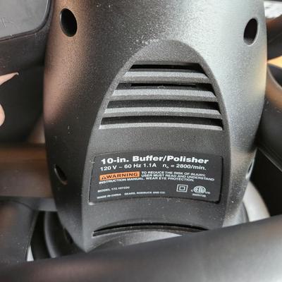 Craftsman 10 in Buffer Polisher w pads and Bucket
