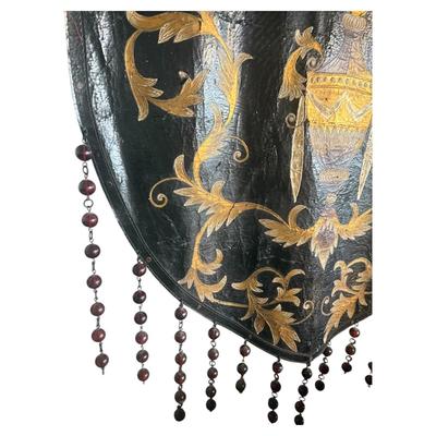 Antique Coat of Arms Crest Castle Hanging Wall Tapestry Decor