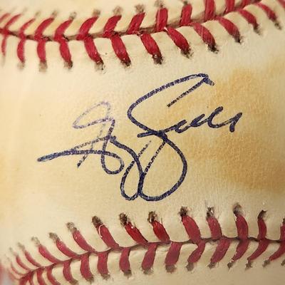 Greg Swindell Twins OMLB Signed Autographed Baseball In Collectors Case