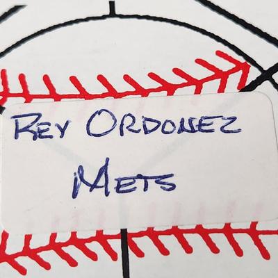 Rey Ordonez Mets OMLB Signed Autographed Baseball In Collectors Case