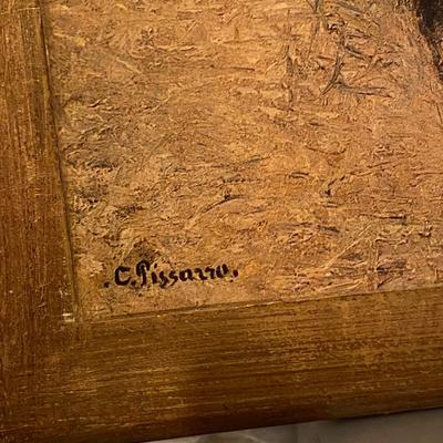 Fratelli Alinari Print On Wood of Psarro's Conversation