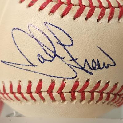 John Franco Mets OMLB Signed Autographed Baseball In Collectors Case