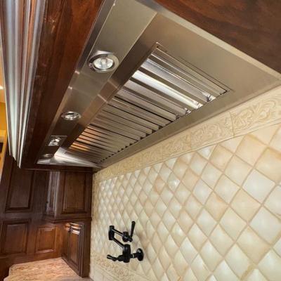 621 Wolf Model: 810212 Canopy Wall Mount Cartridge Stainless Exhaust Hood