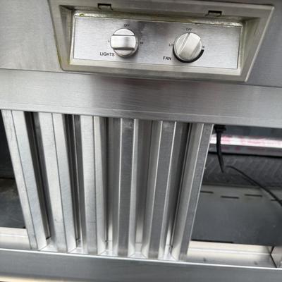 621 Wolf Model: 810212 Canopy Wall Mount Cartridge Stainless Exhaust Hood