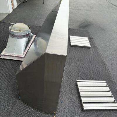 621 Wolf Model: 810212 Canopy Wall Mount Cartridge Stainless Exhaust Hood
