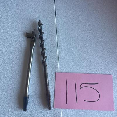 2 auger bits