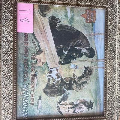 Black American keen kutter picture