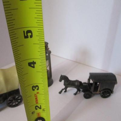 Horse & Buggy Wagon & Lantern Pencil Sharpeners