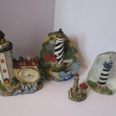 Resin & Acrylic Lighthouse Decor