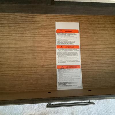 M750 Ashley Furniture Grey Five Drawer Dresser