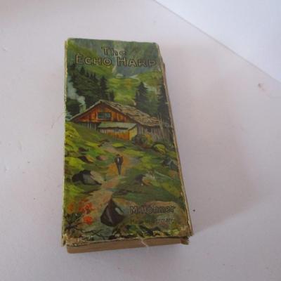 Echo Bell Metal Reeds Harmonica With Box