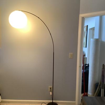 M755 Japanese Lantern Floor Lamp