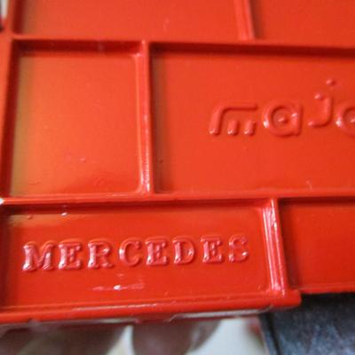 Ford 4000 Tractor Fire Engine Greece Mercedes-Benz Toy Plastic Bus