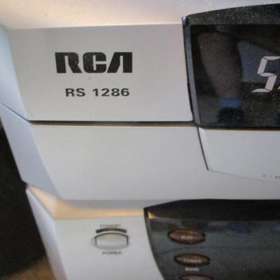 RCA RS 1286 5 Disc Changer Audio System