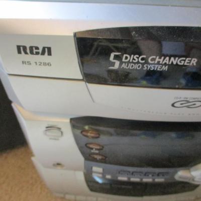 RCA RS 1286 5 Disc Changer Audio System
