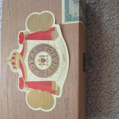 Vintage Wooden Cigar Boxes TE-AMO Joya de Nicaragu