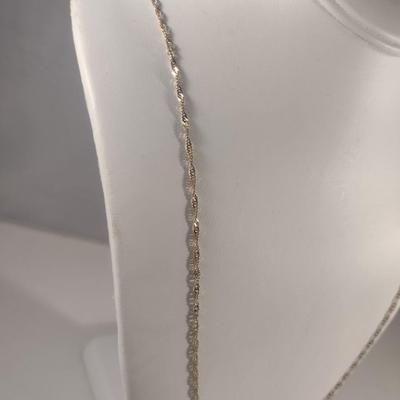 14 Karat Yellow Gold 30" Necklace- Approx Weight 4.0 Grams (#25)