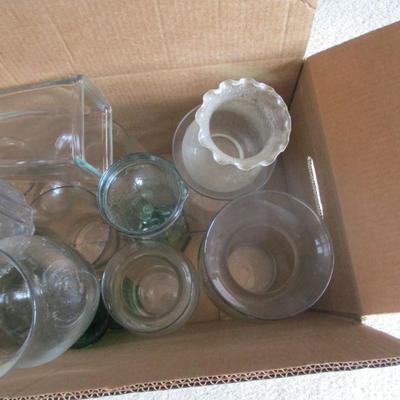 Assortment Of Glass Vases