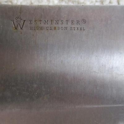 Pair Of Cleavers 1 Westminster High Carbon Steel