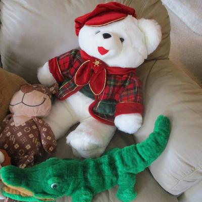 Assortment Of Plush Animals Choice 1