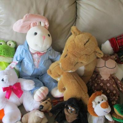 Assortment Of Plush Animals Choice 1