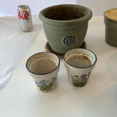 Large Lot of Planters
