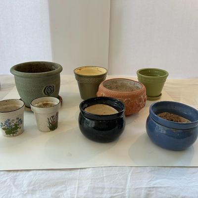 Large Lot of Planters